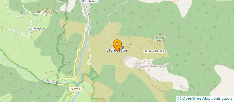 localisation de l'entreprise MADAME SYLVAINE LITAUD  GUILLAUMES