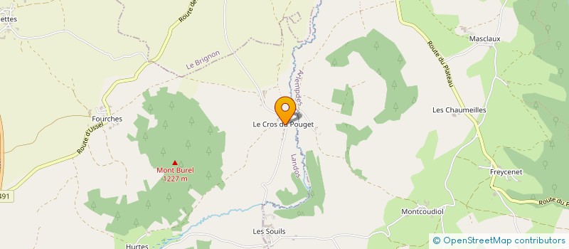 localisation de l'entreprise MADAME SYLVAINE MARTEL à SAINT-HAON