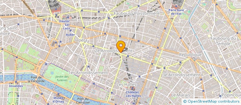 localisation de l'entreprise MADAME SYLVAINE MORCRETTE  PARIS