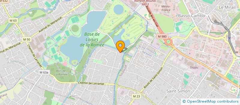 localisation de l'entreprise MADAME SYLVAINE NICOLY à TOURNEFEUILLE