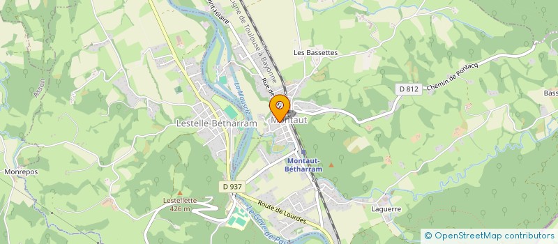 localisation de l'entreprise MADAME SYLVAINE RIDET à MONTAUT