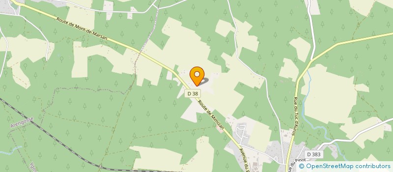 localisation de l'entreprise MADAME SYLVAINE SORMAIN  YGOS-SAINT-SATURNIN