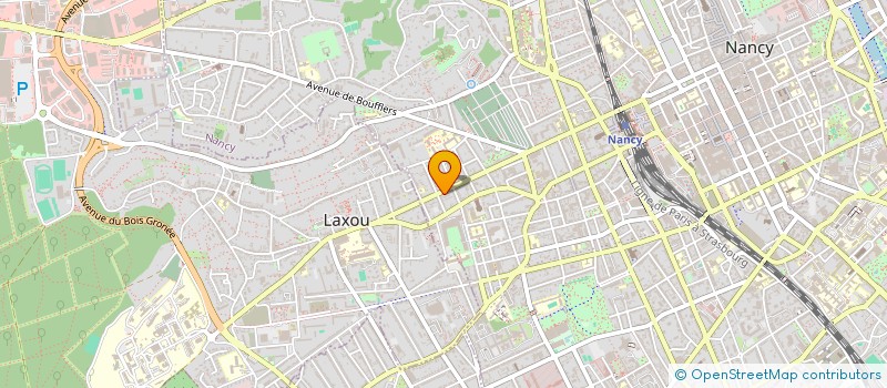 localisation de l'entreprise MADAME SYLVAINE TRIVIER  NANCY