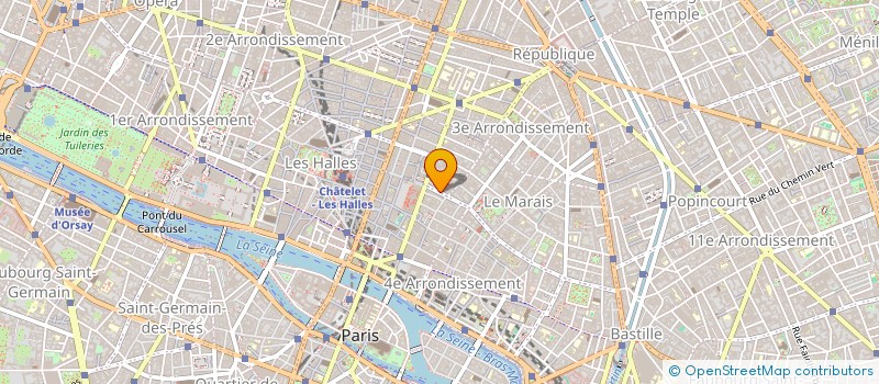 localisation de l'entreprise MADAME SYLVAINE YVENOU à PARIS