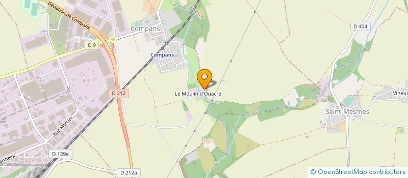 localisation de l'entreprise MADAME SYLVANA CAREME  COMPANS