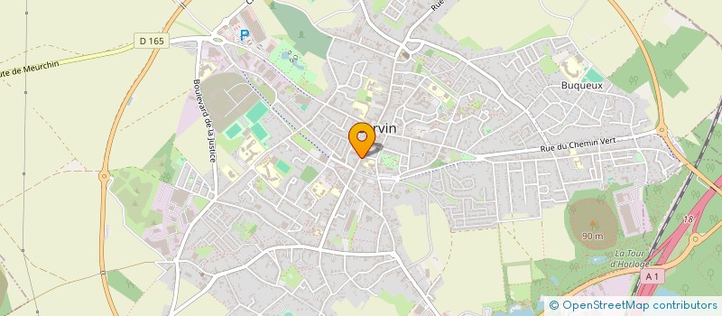 localisation de l'entreprise MADAME SYLVANA CATTELLE  CARVIN