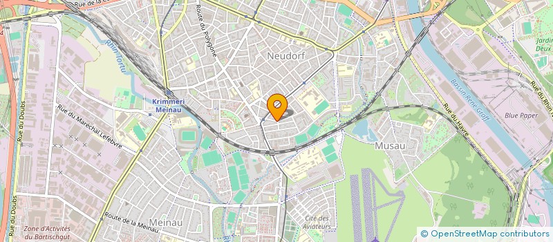 localisation de l'entreprise MADAME SYLVANA SPINELLA à STRASBOURG