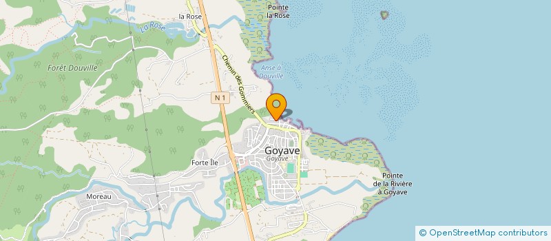 localisation de l'entreprise MADAME SYLVANIE GUEPPOID à GOYAVE