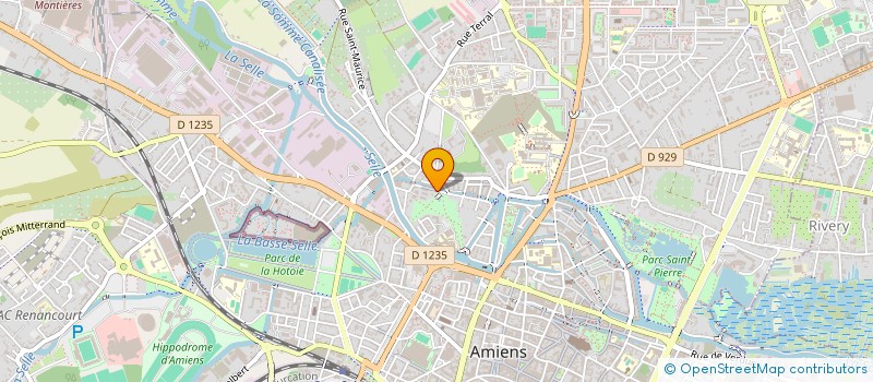 localisation de l'entreprise MADAME SYLVANIE LEPRETRE  AMIENS