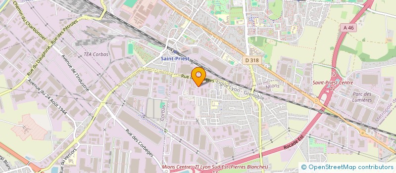 localisation de l'entreprise MADAME SYLVANIE PAUCHET  MIONS