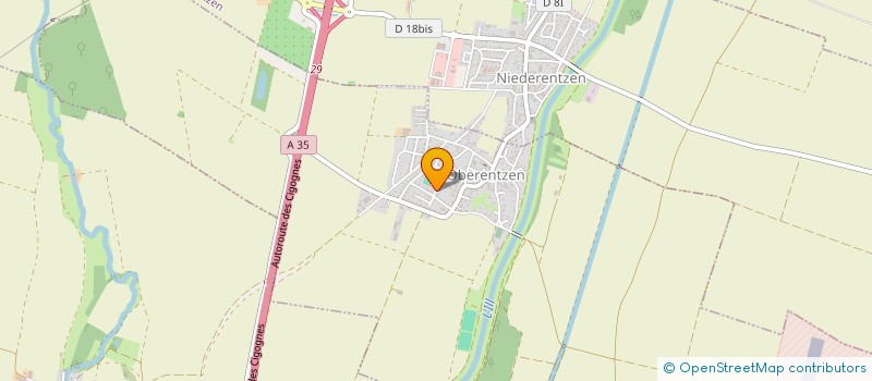 localisation de l'entreprise MADAME SYLVELINE VONAU  OBERENTZEN