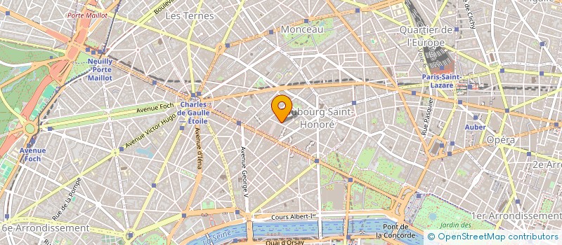 localisation de l'entreprise MADAME SYLVERE BILLOUT  PARIS