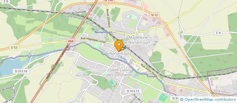 localisation de l'entreprise MADAME SYLVESSIA JUNKERE  NONANCOURT