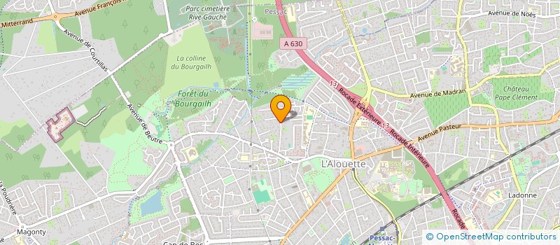 localisation de l'entreprise MADAME SYLVETTE ARTIGUES  PESSAC