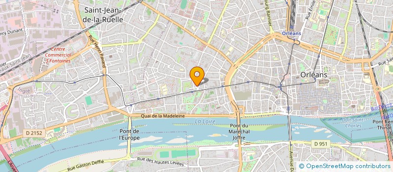 localisation de l'entreprise MADAME SYLVETTE BORDINAT à ORLEANS
