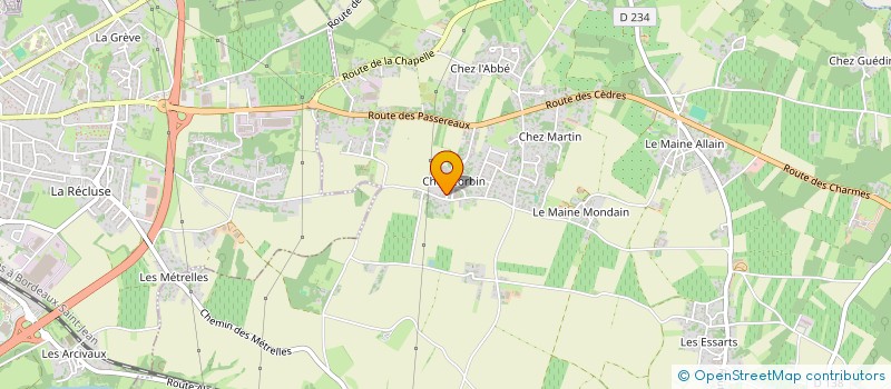 localisation de l'entreprise MADAME SYLVETTE CHARRIER  CHANIERS