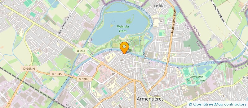 localisation de l'entreprise MADAME SYLVETTE DELANNOY  ARMENTIERES