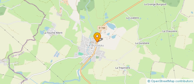 localisation de l'entreprise MADAME SYLVETTE DUEZ-AUDIN  MONCOUTANT-SUR-SEVRE