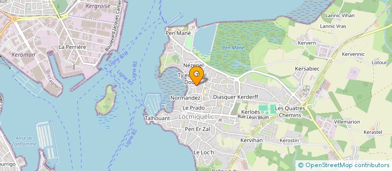 localisation de l'entreprise MADAME SYLVETTE DUGRAIS  GENNEVILLIERS