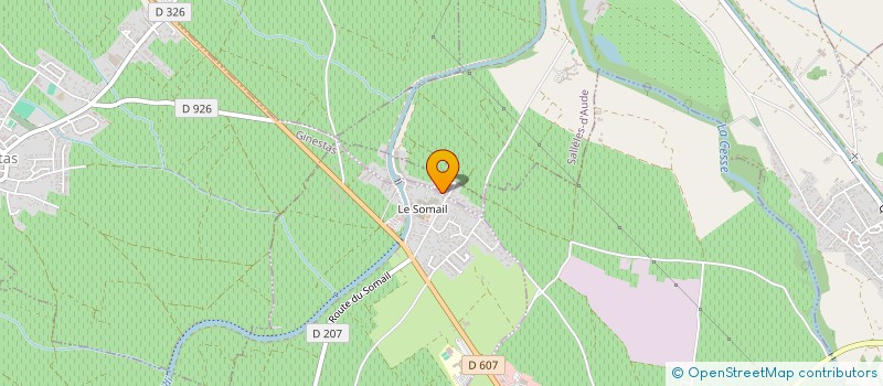 localisation de l'entreprise MADAME SYLVETTE GALINDO  SAINT-NAZAIRE-D'AUDE