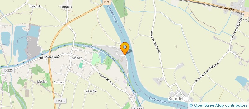 localisation de l'entreprise MADAME SYLVETTE GARBAY  FONTET