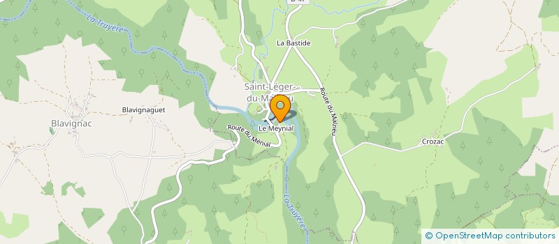 localisation de l'entreprise MADAME SYLVETTE GARDE à SAINT-LEGER-DU-MALZIEU