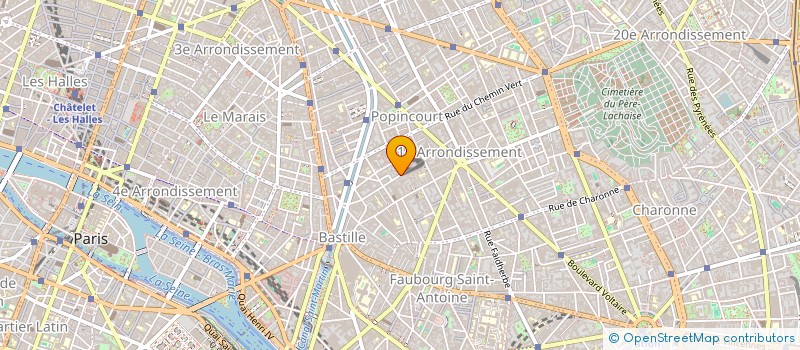 localisation de l'entreprise MADAME SYLVETTE GENDRE  PARIS