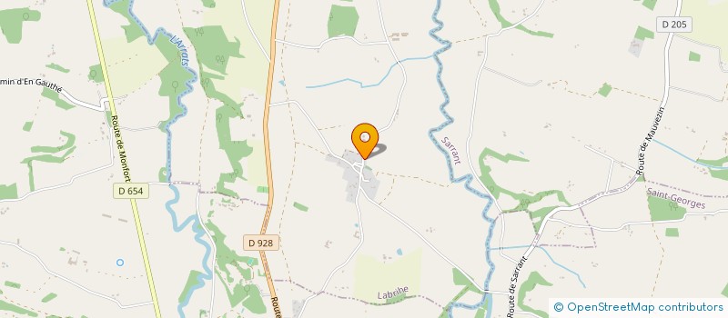 localisation de l'entreprise MADAME SYLVETTE GENSAC  LABRIHE