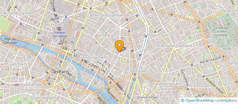 localisation de l'entreprise MADAME SYLVETTE HERRY  PARIS