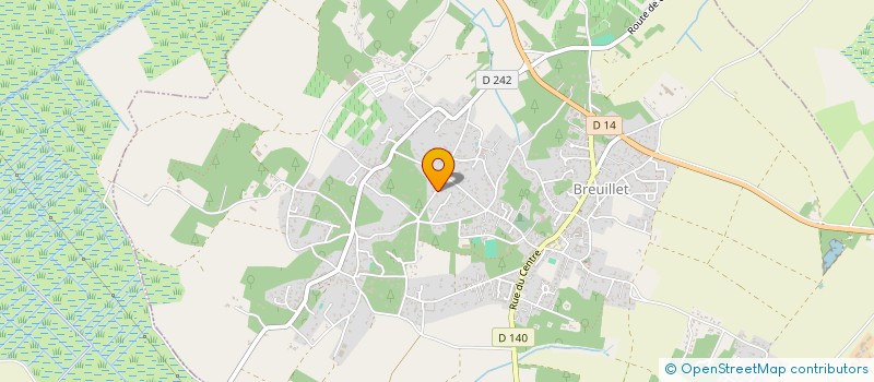 localisation de l'entreprise MADAME SYLVETTE LANNES à BREUILLET