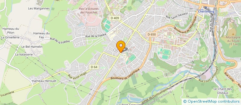 localisation de l'entreprise MADAME SYLVETTE LEMAGNEN  CHERBOURG-EN-COTENTIN