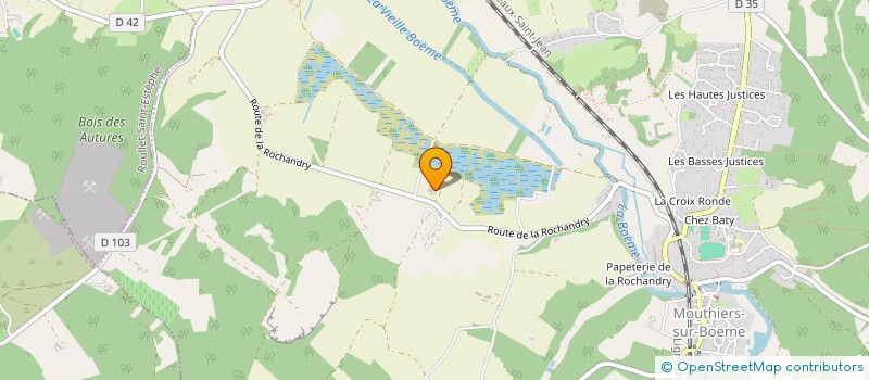 localisation de l'entreprise MADAME SYLVETTE MASSIEAU  MOUTHIERS-SUR-BOEME