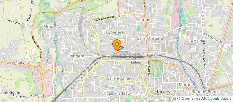 localisation de l'entreprise MADAME SYLVETTE REDON  TARBES