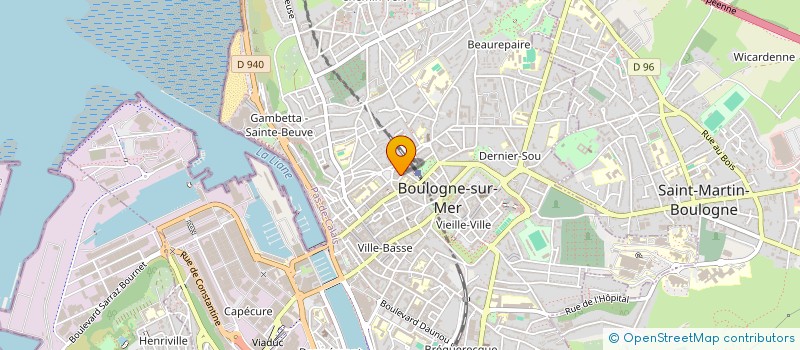 localisation de l'entreprise MADAME SYLVIA ALEXANDRE à BOULOGNE-SUR-MER
