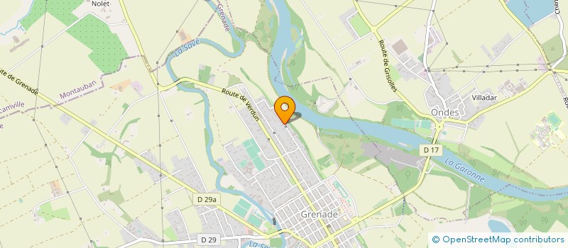 localisation de l'entreprise MADAME SYLVIA ANDRAL  GRENADE