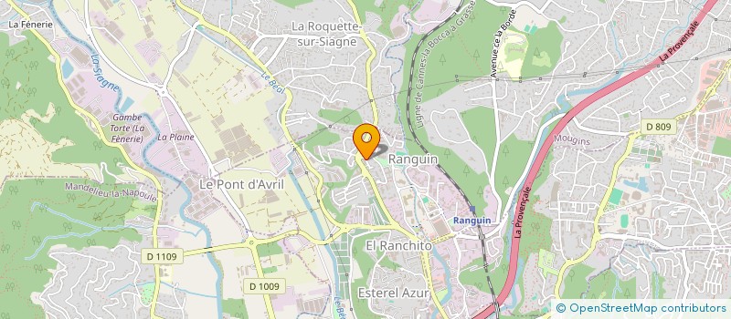localisation de l'entreprise MADAME SYLVIA ANDRE à CANNES