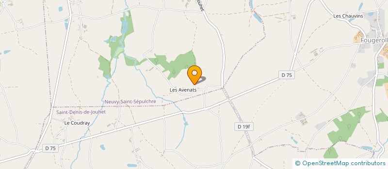 localisation de l'entreprise MADAME SYLVIA BALLEREAU à NEUVY-SAINT-SEPULCHRE