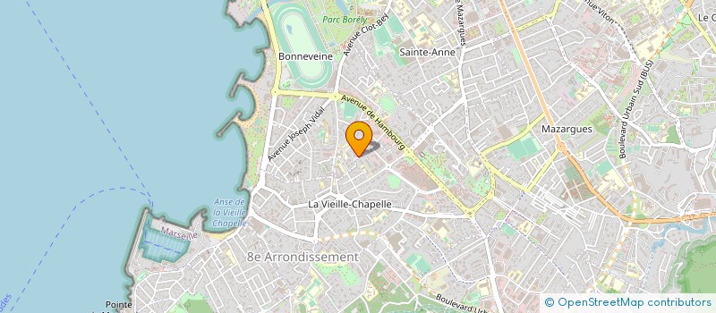 localisation de l'entreprise MADAME SYLVIA BESSON à MARSEILLE