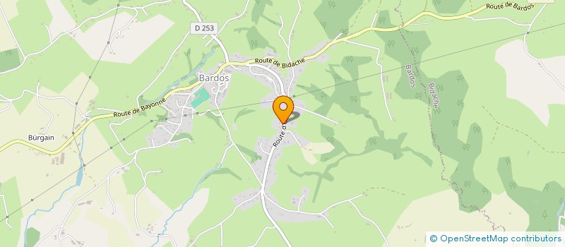 localisation de l'entreprise MADAME SYLVIA CHAUVIN  BARDOS