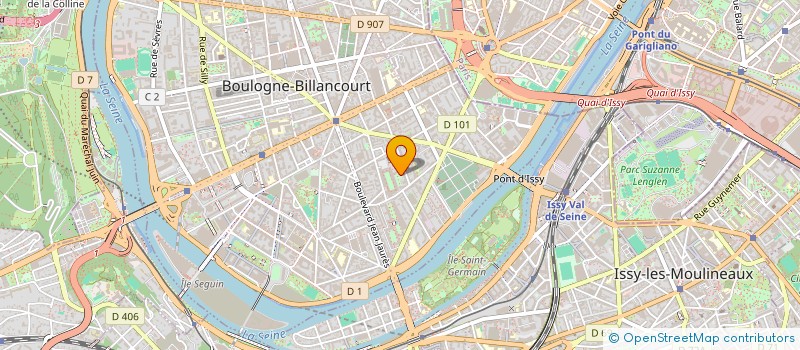 localisation de l'entreprise MADAME SYLVIA CHUNG-WEE à BOULOGNE-BILLANCOURT