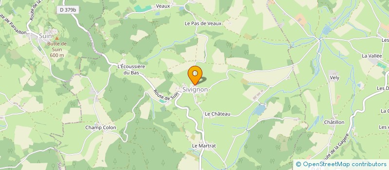 localisation de l'entreprise MADAME SYLVIA CORPET à BEAUBERY