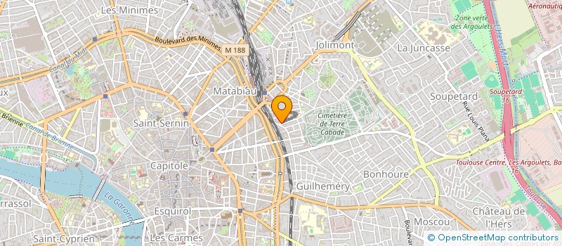 localisation de l'entreprise MADAME SYLVIA CORVO  TOULOUSE