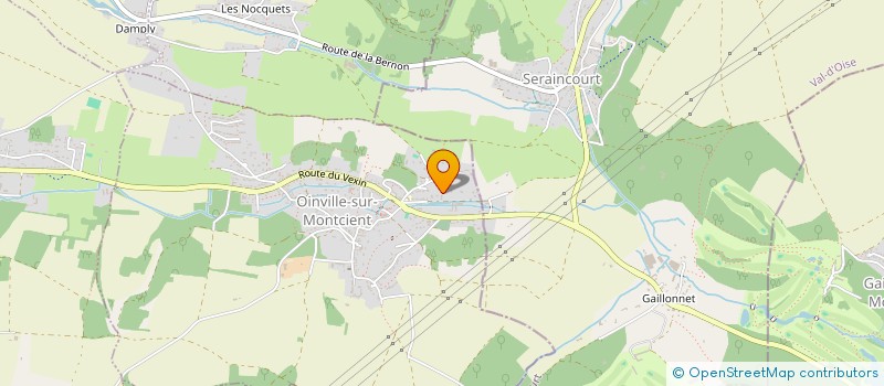 localisation de l'entreprise MADAME SYLVIA COURTIN  OINVILLE-SUR-MONTCIENT