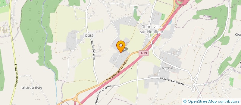 localisation de l'entreprise MADAME SYLVIA CRENN  GENNEVILLE