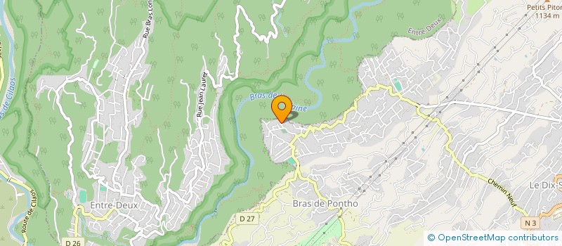 localisation de l'entreprise MADAME SYLVIA CRINE  LE TAMPON