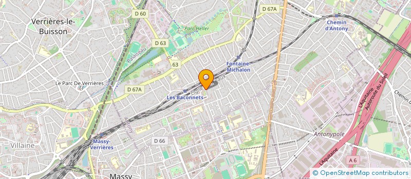 localisation de l'entreprise MADAME SYLVIA D'OLIVEIRA à ANTONY