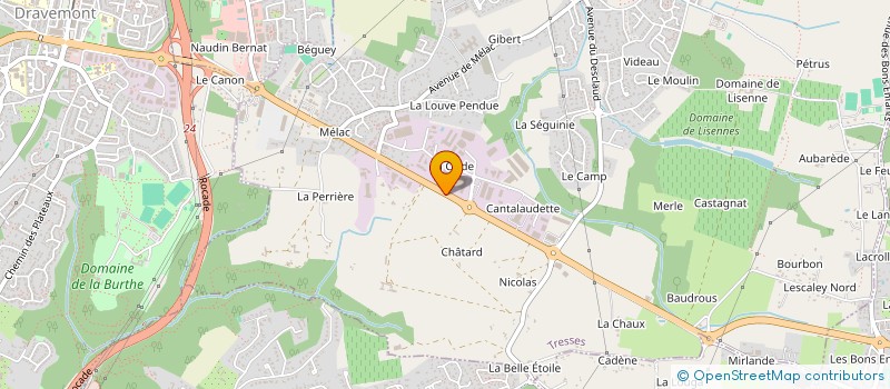 localisation de l'entreprise MADAME SYLVIA DALES  TRESSES