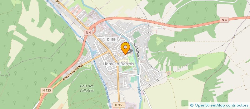 localisation de l'entreprise MADAME SYLVIA DE ARAUJO  LIGNY-EN-BARROIS