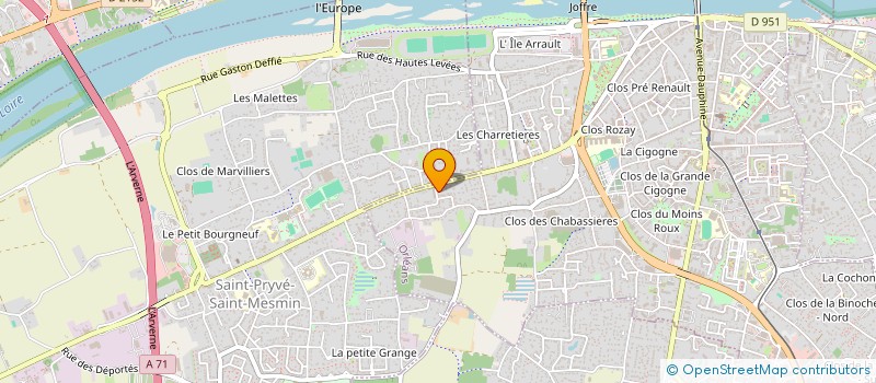 localisation de l'entreprise MADAME SYLVIA-DE-SPINELLY ZANE-DOCKA  ORLEANS