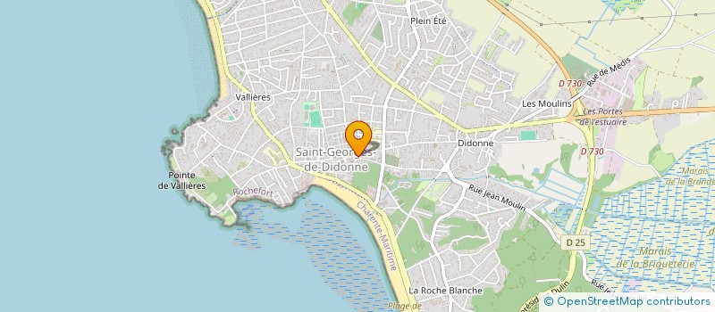 localisation de l'entreprise MADAME SYLVIA DEBIEN à SAINT-GEORGES-DE-DIDONNE